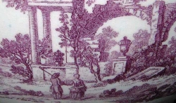 pink bowl detail