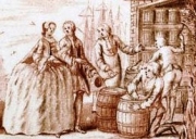 sketch of workers