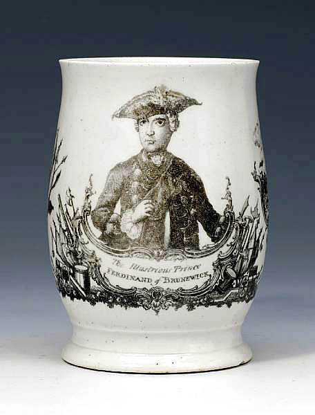Longton Hall porcelain mug