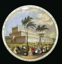 multicolored plate