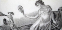 black and white cup detail