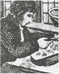 woodcut of a pottery maker