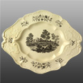 overglaze printing on earthenware and stoneware 1750-1800