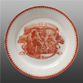 overglaze printing on porcelain 1750-1800