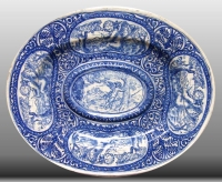 blue plate